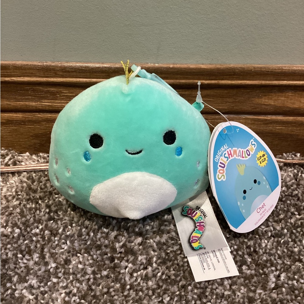 Squishmallows Chet Clip